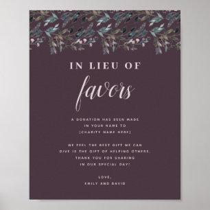 Poster Garden Crest   Caridade da Dádiva de Casamento Rox