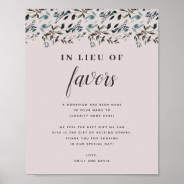 Poster Garden Crest | Caridade de Doação de Casamento Mau