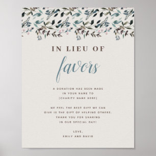 Poster Garden Crest casca Caridade da dádiva de casam