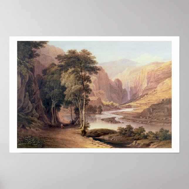 Póster Garganta da Tasmania (w/c) (Frente)
