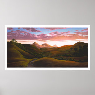Póster Garganta poli no crepúsculo