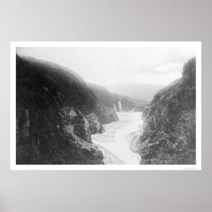 Póster Garganta trapezóide Valdez, Alaska 1914
