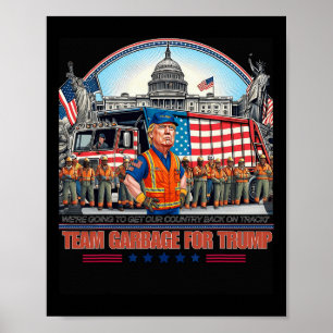 Poster Garge Para Equipe Trump Grabge Voto Trump Engraçad