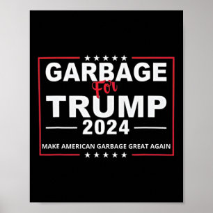 Poster Garge para Trump Faça o Garge Americano Grande Nov