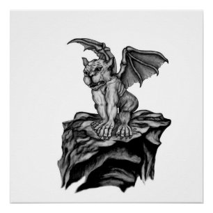Póster Gargoyle de Golem