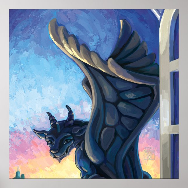 Poster Gargoyle Guardian (Frente)