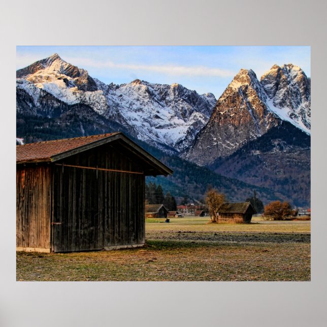 Poster Garmisch Zugspitzeland (Frente)
