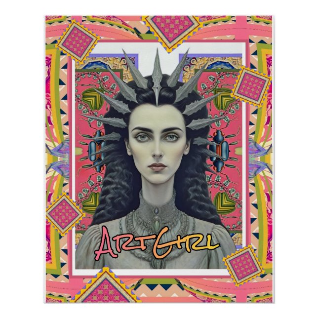 PÓSTER GAROTA ARTÍSTICA (Frente)