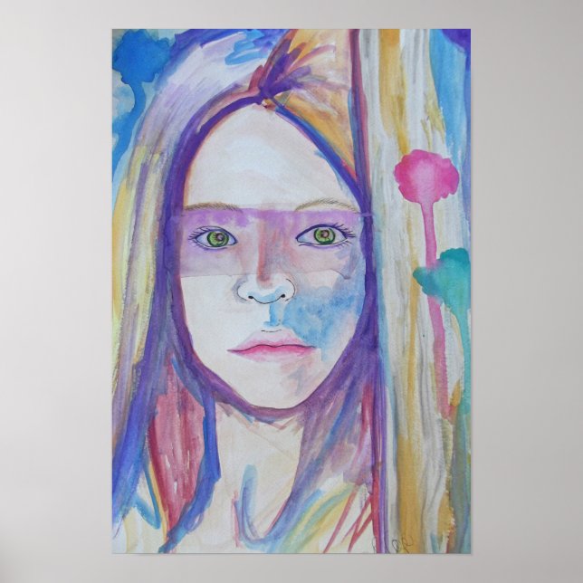 Poster Garota atrás da porta (Frente)