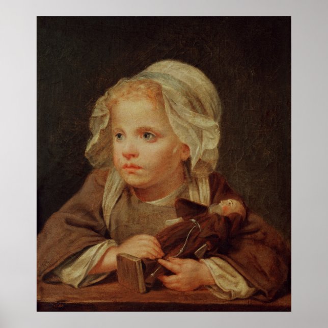 Poster Garota com uma boneca (Frente)