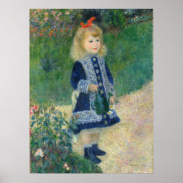 Póster Garota com uma lata de água por Auguste Renoir
