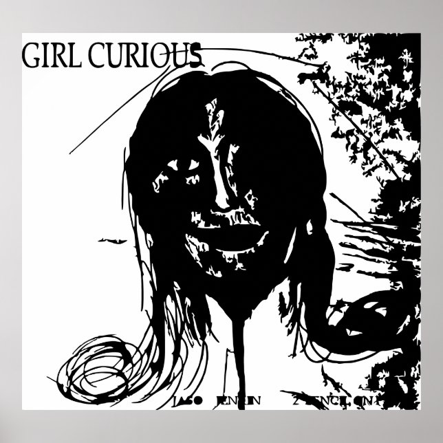 POSTER GAROTA CURIOSA (Frente)