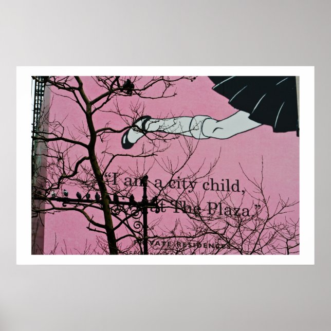 Póster Garota da Cidade (Frente)