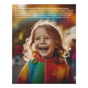 Póster Garota da Felicidade