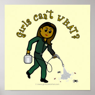 Poster Garota do Exterminador Escuro