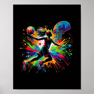 Poster Garota do Grafite Esqueleto