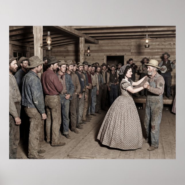 Poster Garota do Hurdy Gurdy (Frente)