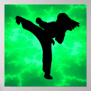 Poster Garota do Karate