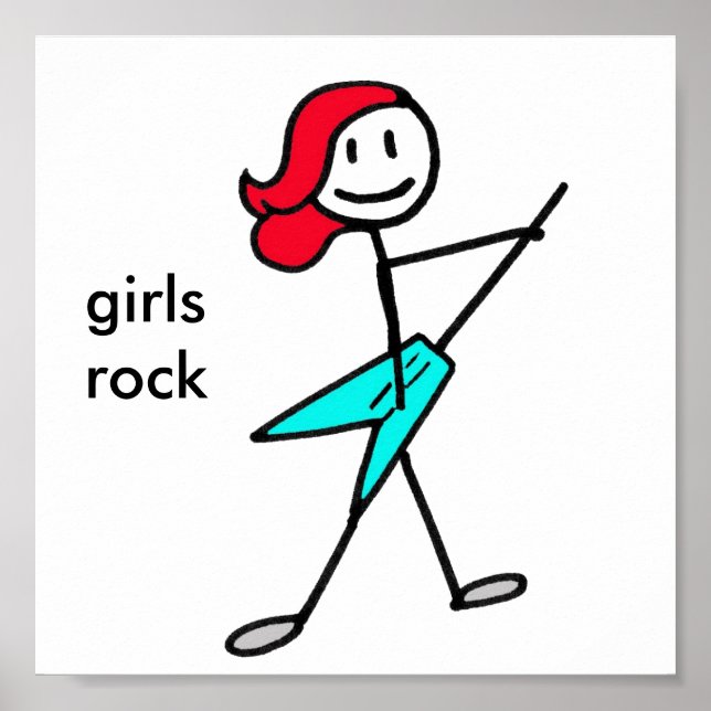 Poster Garota Elétrica (Frente)