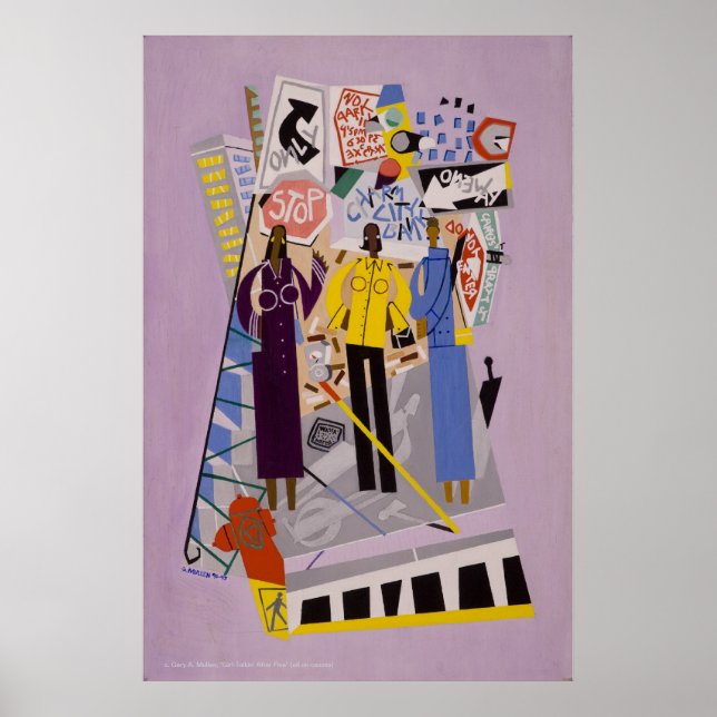 Póster Garota falando depois das cinco (Frente)