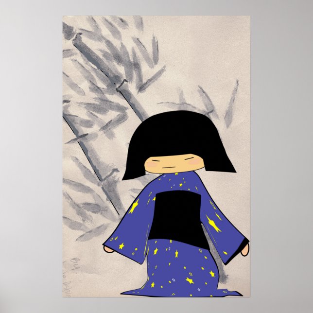 Póster Garota Japonesa (Frente)