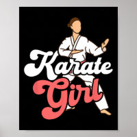 Garota Karate Lutadora Autodefesa Karateca