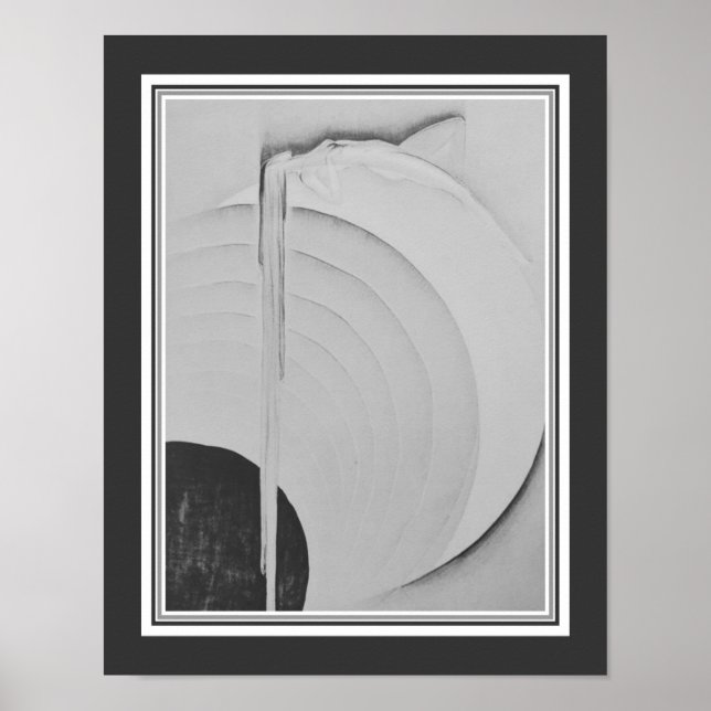 Poster Garota na Lua #3 Major Felten Art Deco (Frente)