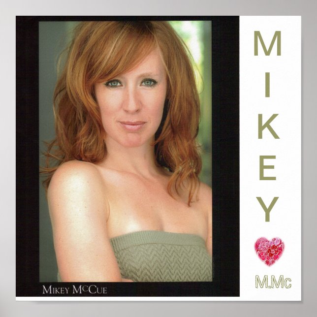 Poster Garota Pin-up (Frente)