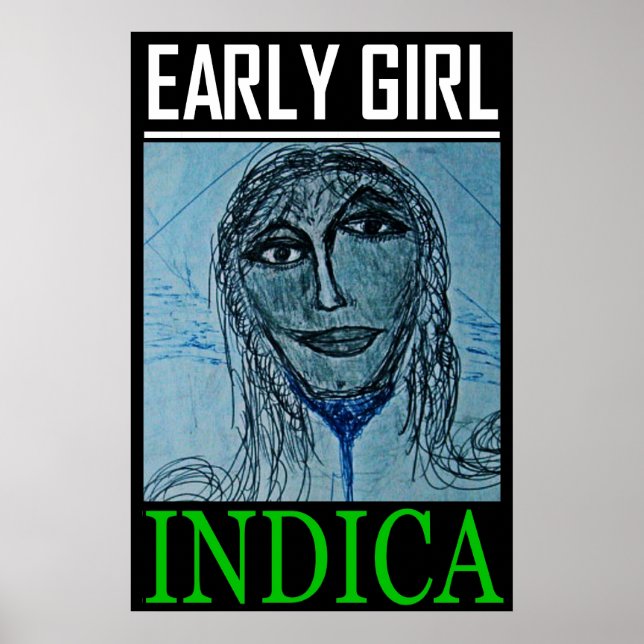 POSTER GAROTA PRECOCE INDICA (Frente)