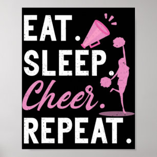 Poster Garotas Cheerleaderes De Dança De Cheerhead Comem
