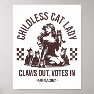 Poster Garotas de Gato Sem Fio