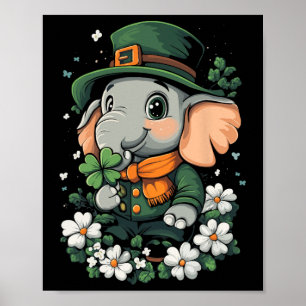 Poster Garotas do Shamrock Meninos Leprechaun St Patricks