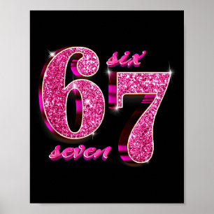 Poster Garotas Engraçadas Nk Coquette 67 Seis Sete Meme B