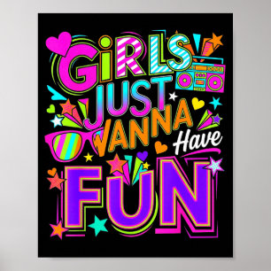 Poster Garotas engraçadas querem se divertir incrível 70'
