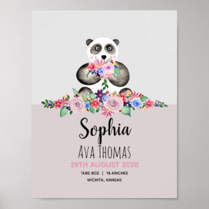 Poster Garotas Fora De Panda Fabulosa Bonita Aposta Infan