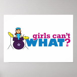 Poster Garotas não sabem o quê? Design Personalizado d