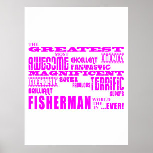 Póster Garotas Pescadoras: Pink Grande Pescador