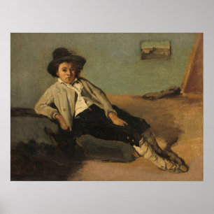 Poster Garoto Camponês Italiano, Jean-Baptiste - Corot Fi