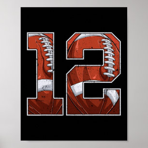 Poster Garoto De Ontem 12 De Futebol De 12 Anos Bda