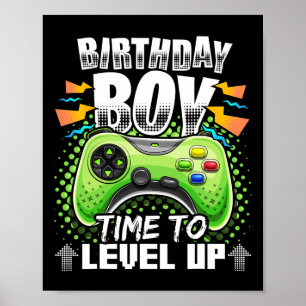 Poster Garoto, Hora De Aproximar Os Jogo De Vídeo, Jogo D