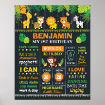 Garoto Safari Selva - Nascimento Aniversário - Mil