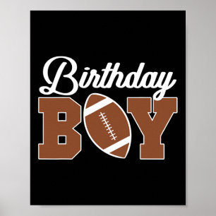Poster Garotos De Futebol, Garotos De Festa de aniversári