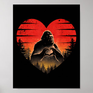 Poster Garotos Dias de os namorados Bigfoot Meninas Adora