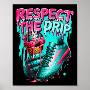 Poster Garotos do Drip de Futebol Sorvete Drip Juventude
