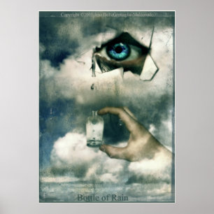 Póster Garrafa da chuva