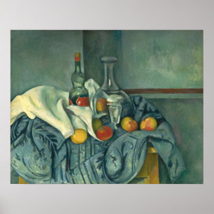 Poster Garrafa de hortelã-pimenta - Paul Cézanne Fine Art