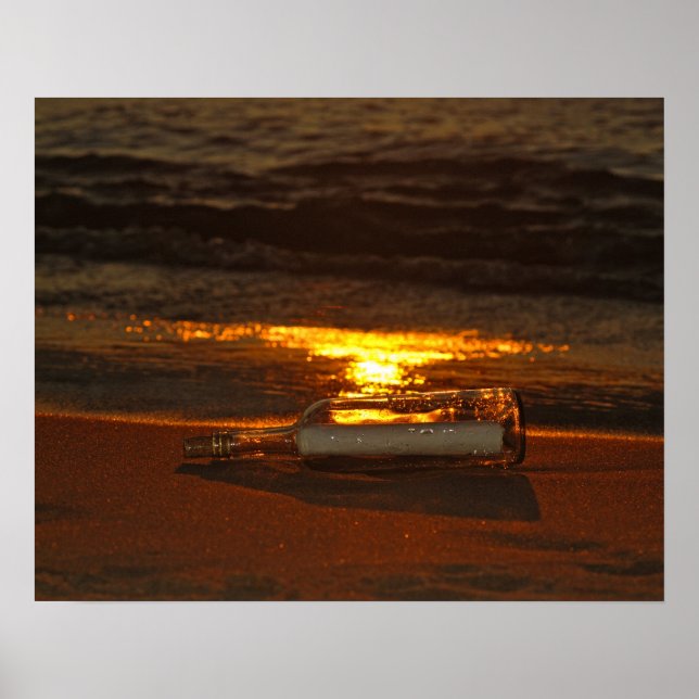 Poster Garrafa Encalhada (Frente)