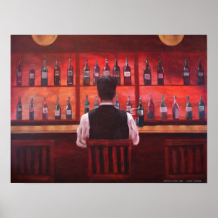 Poster Garrafa para uma