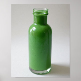 Poster Garrafa Verde