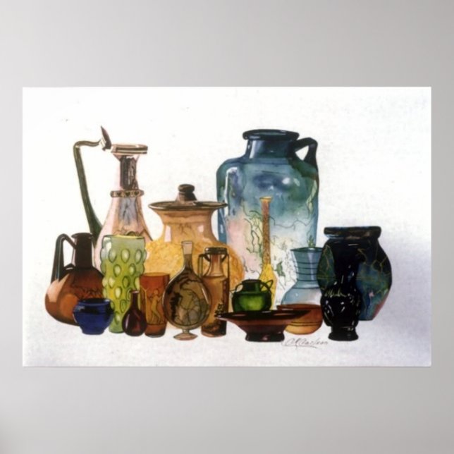 Póster Garrafas (Frente)